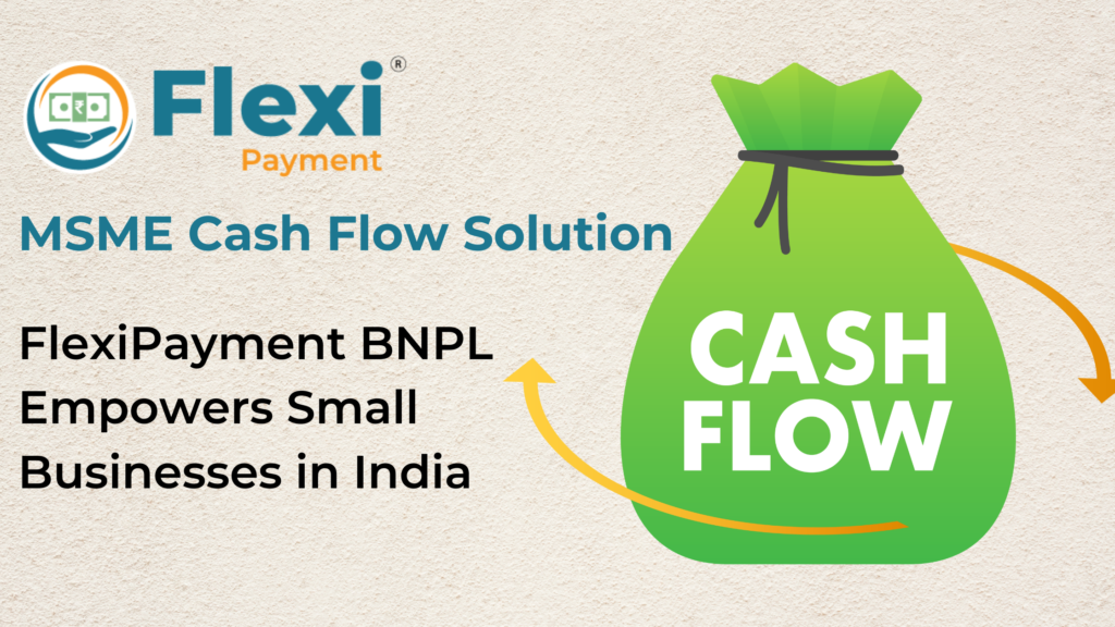 MSME Cash Flow solution