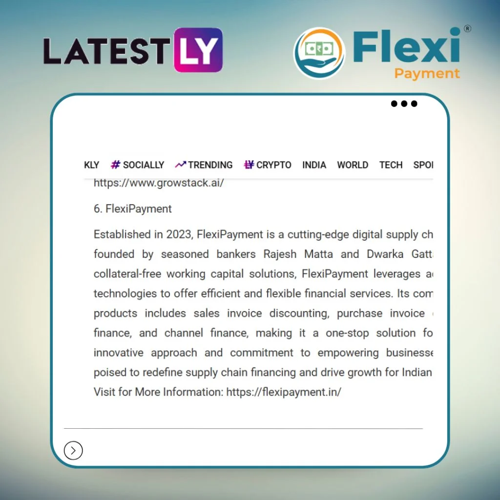 Latest LY Flexi Payment